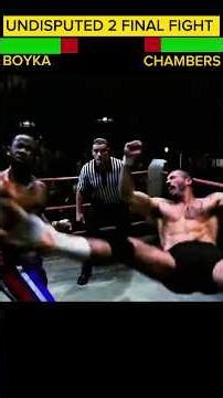 Undisputed 2 Final Fight: Boxer vs. MMA (4K)