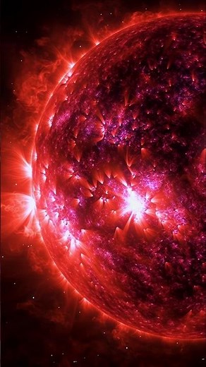 A Star Being Eaten From The Inside Out