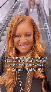 This one is for the generational curse breakers who are trying to welcome in WEALTH and change their legacy… You have a supernatural success partner and. He lives on the inside of you and He’s always trying to show you your way to WEALTH. Tap into these 5 scriptures in your meditation time and expect your financial situation to start changing for your good: ⚡️Proverbs 10:22 🔥 2 Corinthians 9:8 ✨Luke 6:38 🫶🏽Proverbs 3:9-10 💖Malachi 3:8-10 👉Comment: WEALTH and I’ll send you my 100K Wealth Aff