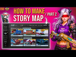 Part 2 | How To Make Story Map In Visual Programming | LEGEND OP PUBG