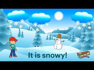 Weather - How is the weather today? with Flashcards