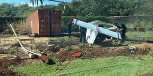 Father, son survive single-engine plane crash near Lihue Airport