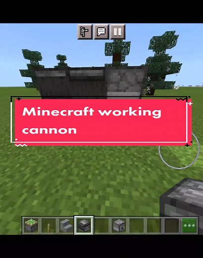 Ultimate Minecraft Working Cannon Tutorial