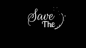 Save Date Gold Animated Lettering Text Stock Footage Video (100% Royalty-free) 3549920779 | Shutterstock