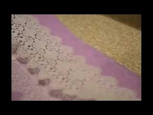 Sugar lace.Homemade recipe edible lace for cake decorating.Съедобное