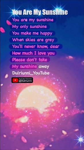 🌼 You Are My Sunshine | Christina Perri