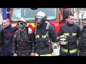 50 ans de la Brigade des Sapeurs-Pompiers de Paris. Paris/France - 4 Mars 2017
