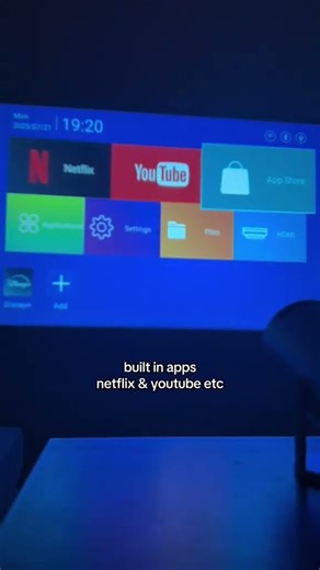 This projector lets you watch Disney movies on your ceiling! It's pure magic for cozy nights. #Tech