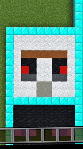 Satisfying Minecraft Sand art🤔 (Iron golem) #shorts #shortsvideo #minecraft