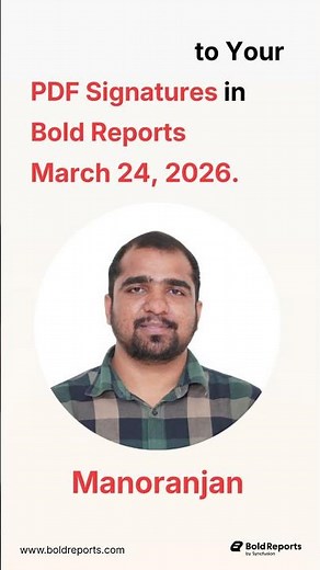 Add Security to Your Report using #PDF #Signatures