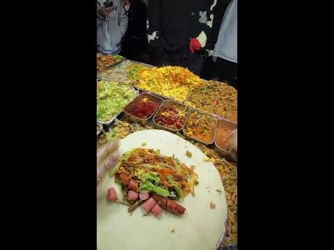Street Food China Live | Colorful Chinese Wrap