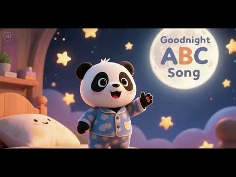 🐼🌙 Goodnight ABC Song with Baby Panda | Bedtime Alphabet Lullaby for Kids