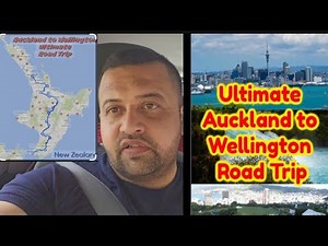 Drive from Auckland to Wellington A Road Trip🌄🚗 #travel #roadtrip #wellington #auckland #fyp #video