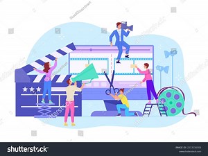 Video Maker Tv Jobs Multimedia Production Stock Vector (Royalty Free) 2213116503 | Shutterstock