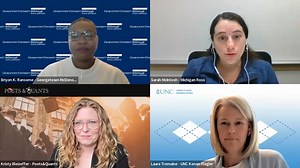 Admissions leaders from Georgetown McDonough School of Business, Ross School of Business, and UNC Kenan-Flagler Business School share all there is to know about the Online MBA programs at their top-rated business schools. You will get details about program timelines, the flexibility of programs, curriculum offerings, leadership skills, class profiles, coursework, and so much more as you delve into researching your own personal and professional goals. #OnlineMBA #BusinessSchool | Poets&Quants