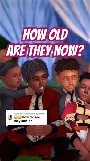 an age update for the royal Daybreak Family ☺️ | Sims 4 Royal Fantasy Machinima