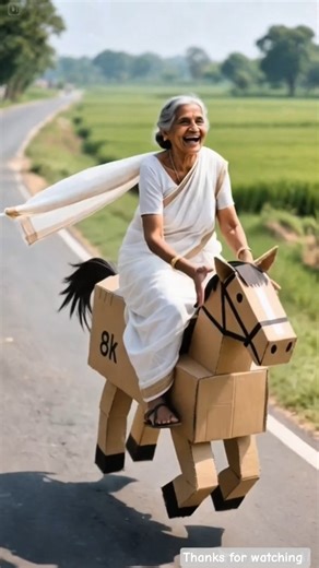 Lady Soldier saves Grandma from a robotic Rhino 😭 #ai #army #save #robot #robodoc #robohelp