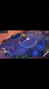 LoL High Noon Ashe Kiting on Aram