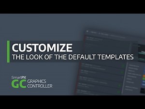 SPX-GC Customizing the default template