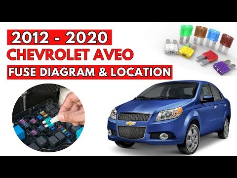 Chevrolet Aveo (2012 to 2020) Fuse Box Diagrams & Location User Guide