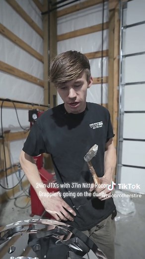 Custom GMC 3500 Denali Dually Wheels and Tires