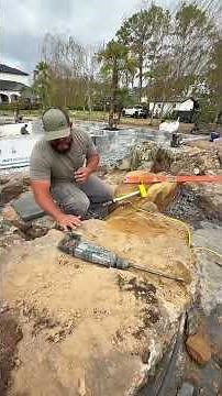 Building our Grand Waterfall in Friendswood, TX 🌊