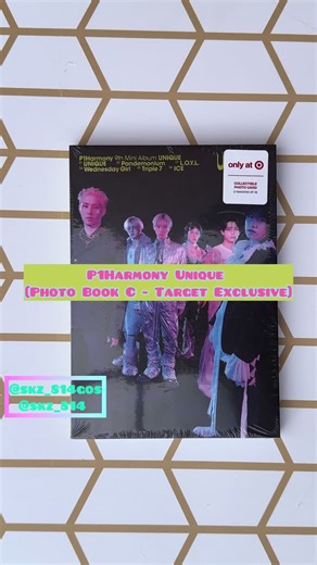 P1Harmony Unique [Photo Book C - Target Exclusive] #UNIQUE #P1Harmony #피원하모니 #kpopunboxing #P1ece