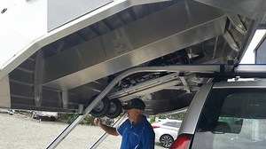 Best Rooftop Outboard Motor Trolley "RT" - BoatHoist