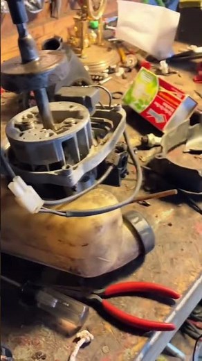 Fixing the pull starter on a craftsman weed eater