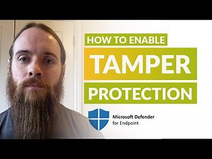 Use Tamper Protection to stop defence evasion | Defender for Endpoint
