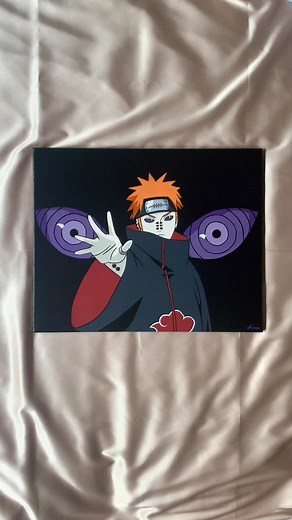 Naruto Pain Painting Process