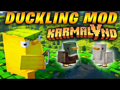 DUCKLING Mod - HERMOSOS PATOS DE LA SERIE DE KARMALAND 5!! ||1.18.2 - 1.19||