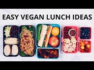 EASY VEGAN LUNCH IDEAS (BENTO BOX)