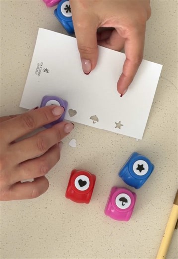 Mini Hole Punch Shapes for Cute Gift Tags