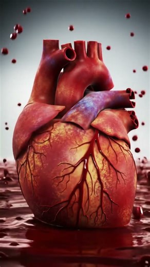 Beating Heart – 3D View | #anatomy #heart #humananatomy #heartanatomy #humanbody