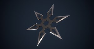 Ninja Shuriken-2 PBR | 3D Weapons | Unity Asset Store