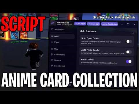 [🔥ADMIN ABUSE] Anime Card Collection BEST Script Auto Farm & Auto Open Cards Roblox 2026
