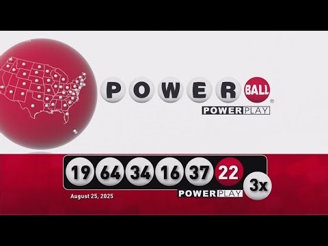 Powerball: August 25, 2025