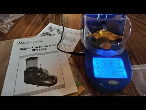 Reloading Basics DPS 1500 digital powder dispenser. let's unbox it and take a look at it.