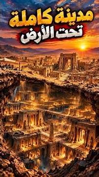 😳 مدينة كاملة تحت الأرض! إزاي العلماء اكتشفوها من غير ما يحفروا كل المكان؟ 🏙️