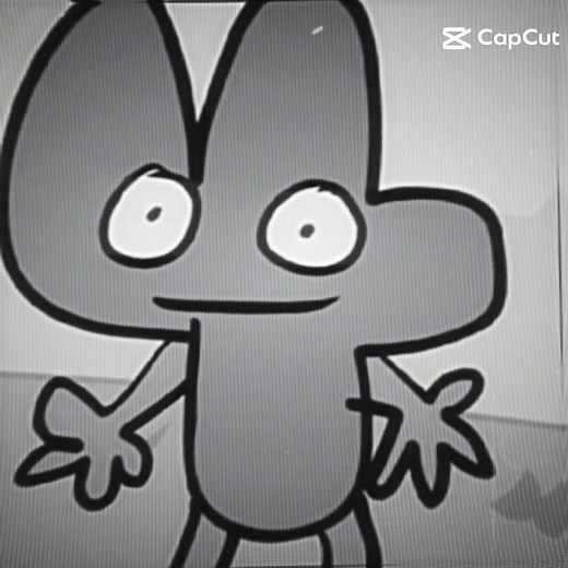 four and x edit there such a cute character in bfdi #bfb #fourbfb #bfdi #edit #cute