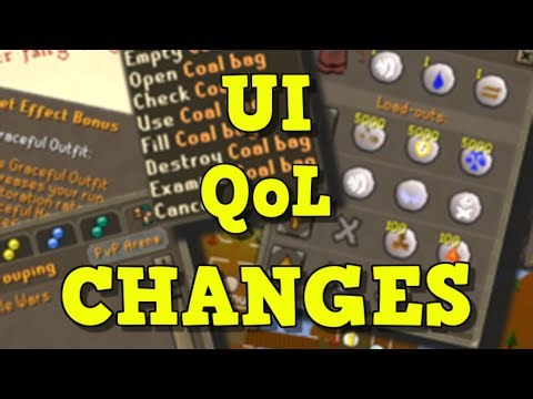 Massive UI QoL Changes (OSRS)
