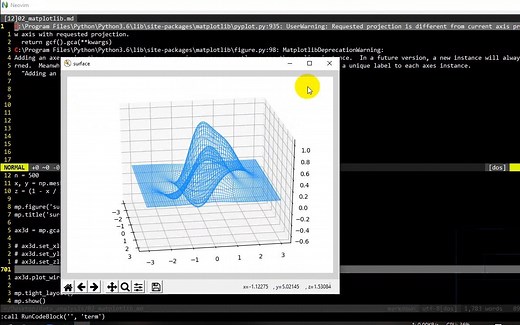 neovim编辑器中的markdown笔记内一键执行python代码