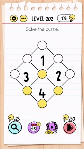 Brain Test Level 202 Answer | Solve the puzzle