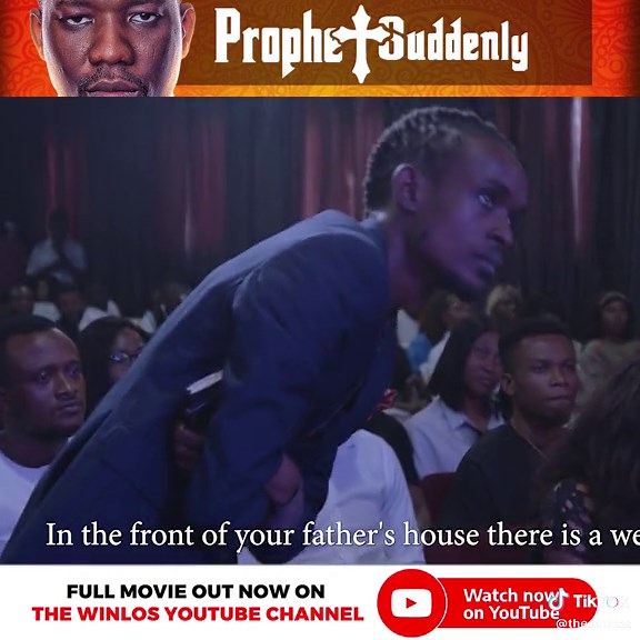 Prophet Suddenly is showing live in YouTube, you do not want to miss it. #prophetsudenly #apostlearome #thewinlos #movie #movieclips #moviescene