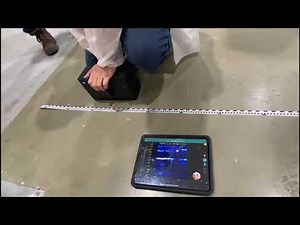 Steel Fibre Reinforced Concrete Slab Scanning with GPR and UPE