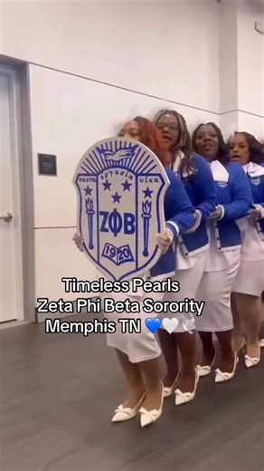 💙🕊️Welcome to the D9, the new Memphis grad chapter ladies of Zeta Phi Beta- Alpha Eta Zeta chapter (🎥 @thememphiszetas / @msshotcalla TT ) . . . #hbcu #historicallyblacksince #zetaphibeta #blackexcellence #memphis | Historically Black Since