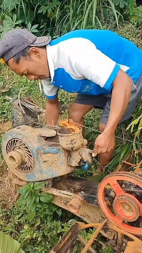 Tutorial traktor susah hidup #traktorsawah #traktorvideo #traktorpertanian @sorotan | Traktor Sawah