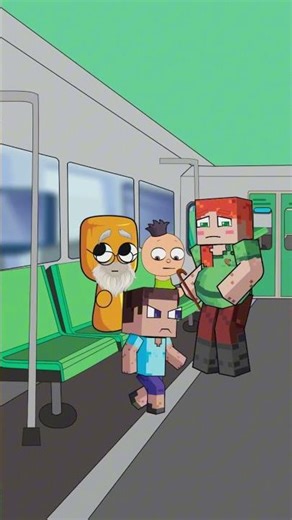 Help Little Steve Expose The Bad Guy pretending to be Poor Old Man - Minecraft Story