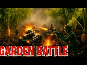 Toy Soldiers Garden War 🌱💥 (Epic Battle)